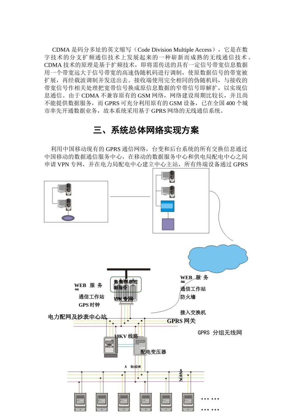 基于GPRS通信网的配网自动化载波系统设计方案_第2页