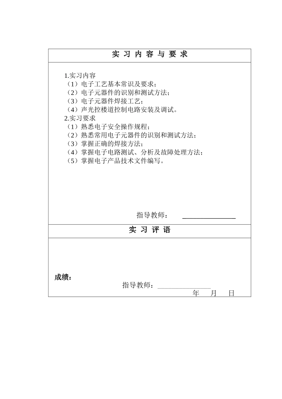 绝对牛B的洛阳理工学院声控灯对讲机电子实习报告_第2页