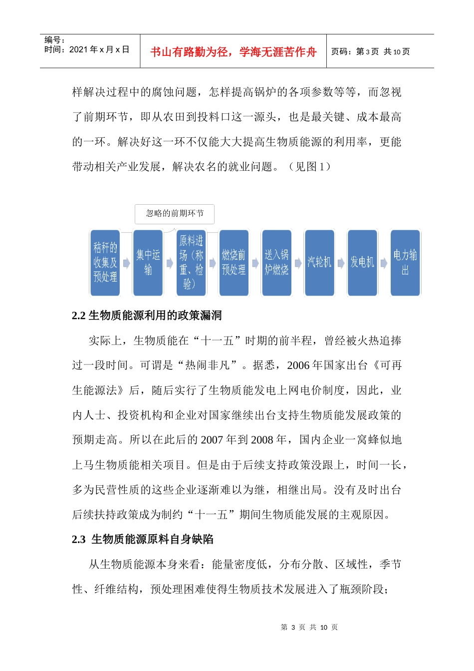 针对当前生物质利用存在问题的几点建议_第3页