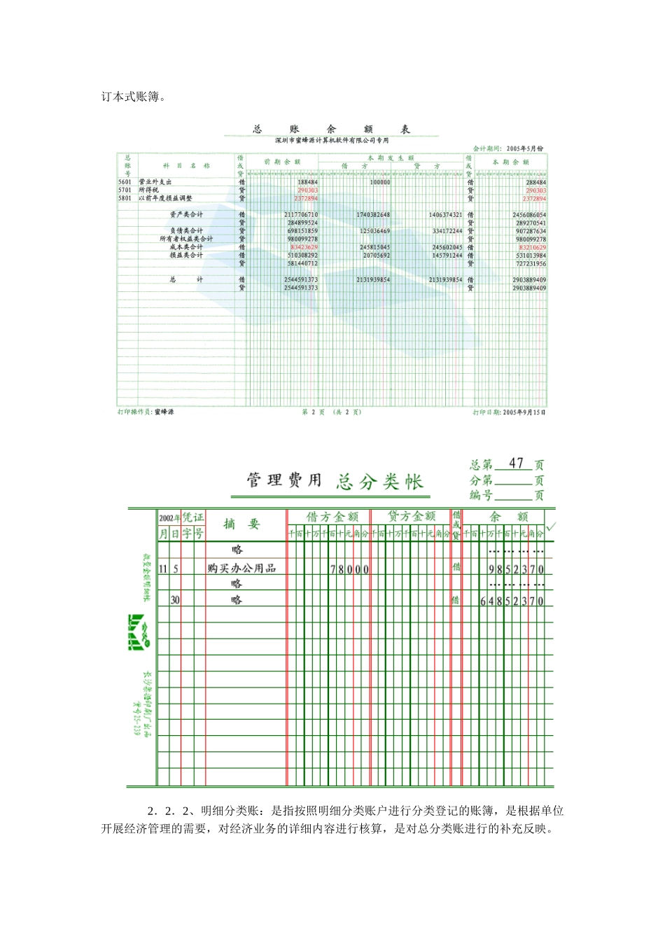 会计账簿简要论述_第2页