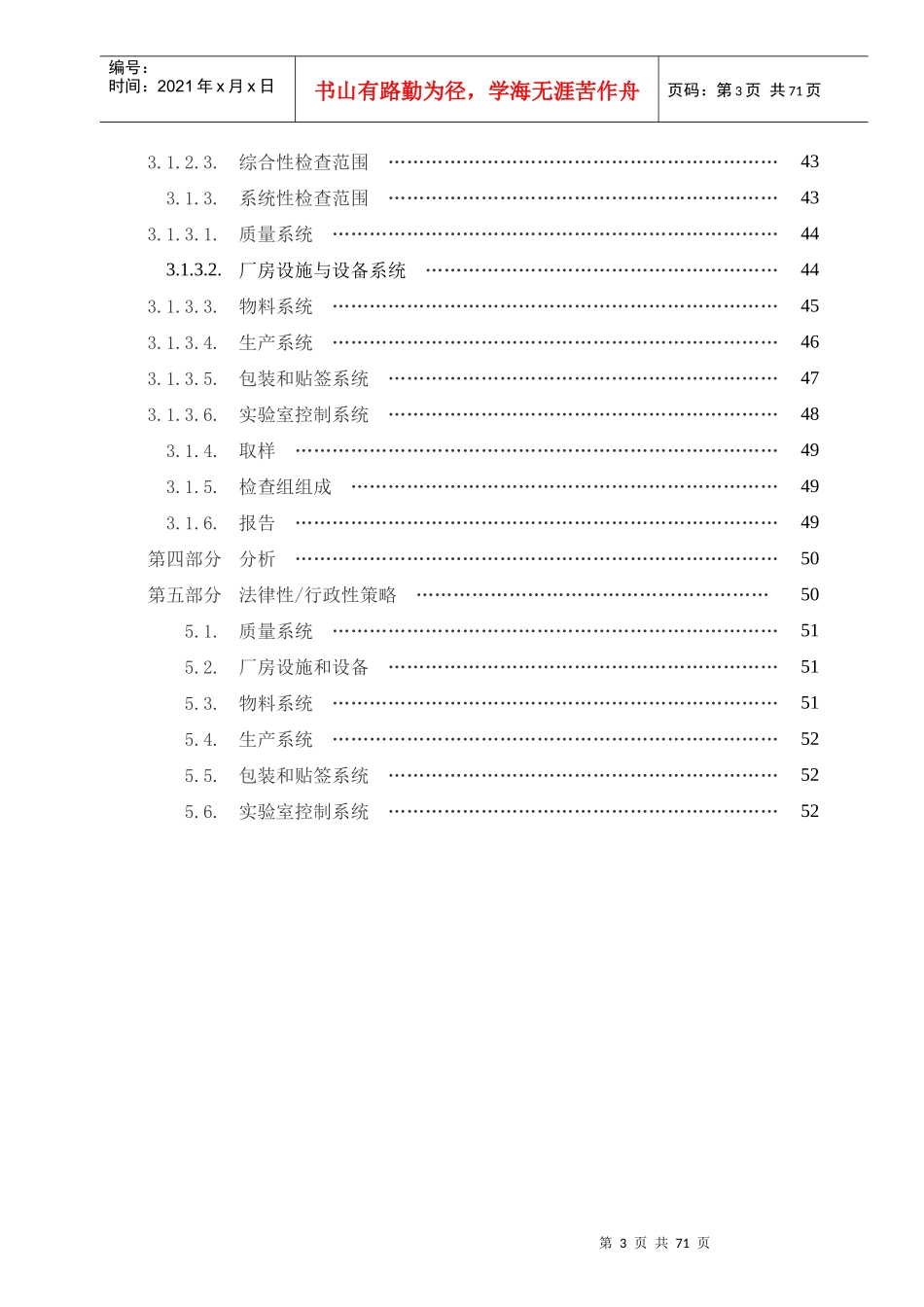 药品生产FDA检查员指导手册_第3页