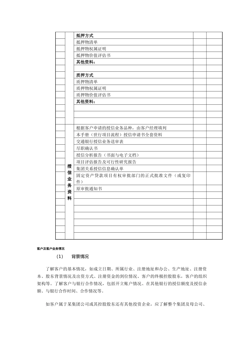某银行信贷手册_第2页