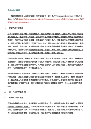 利润管理及利润管理知识分析中心
