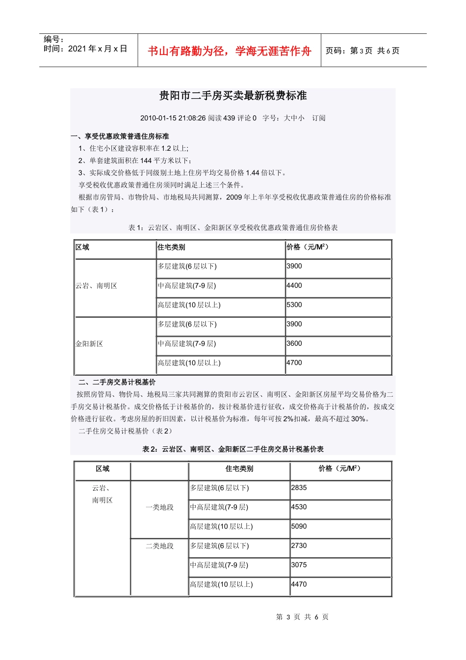 贵阳房屋买卖税费_第3页