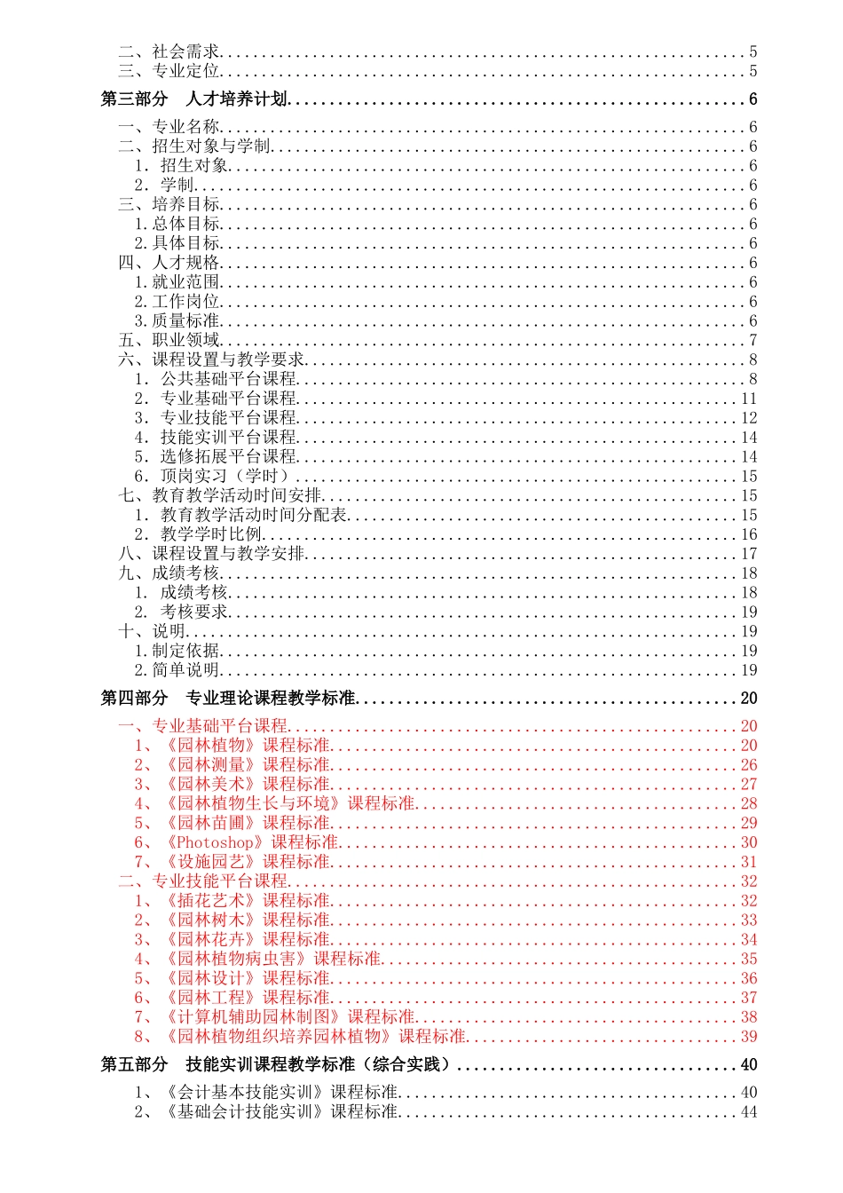 会计电算化专业人才培养方案2061112_第2页