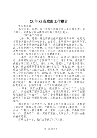 XX年XX市政府工作报告_3 (16)
