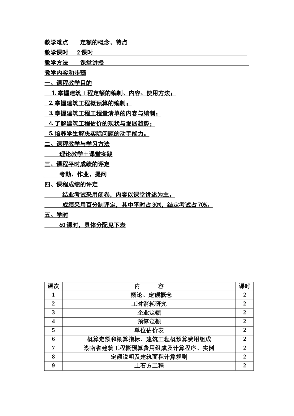 建筑工程概预算备课讲义_第2页