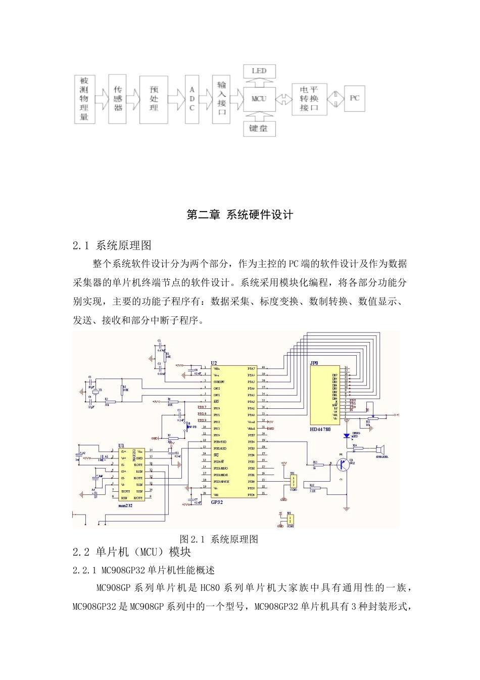 基于嵌入式的温度传感器的设计16029_第3页