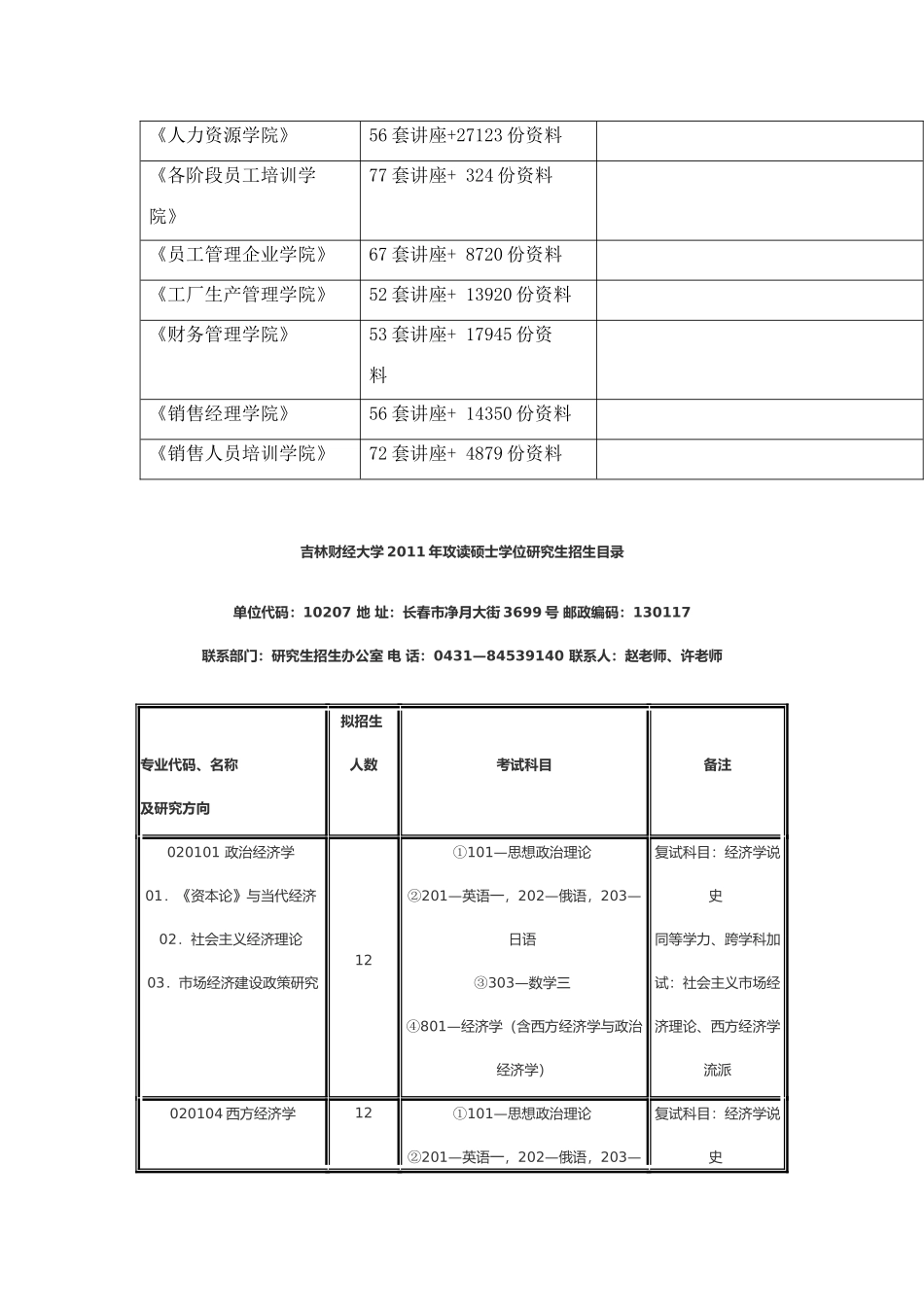 吉林财经大学年度攻读硕士学位研究生招生_第2页