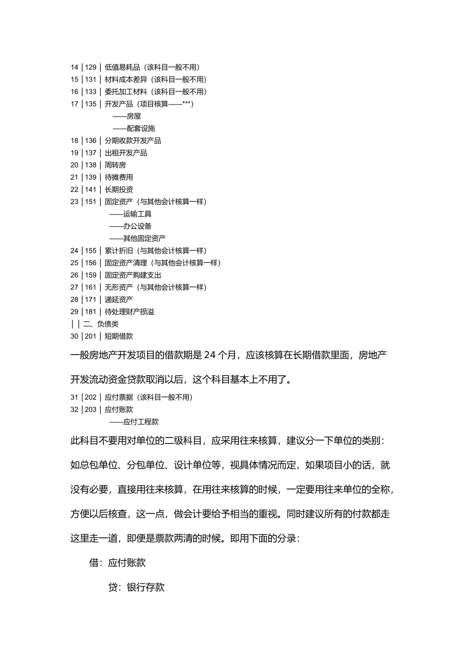 浅析房地产公司会计科目设置_第3页