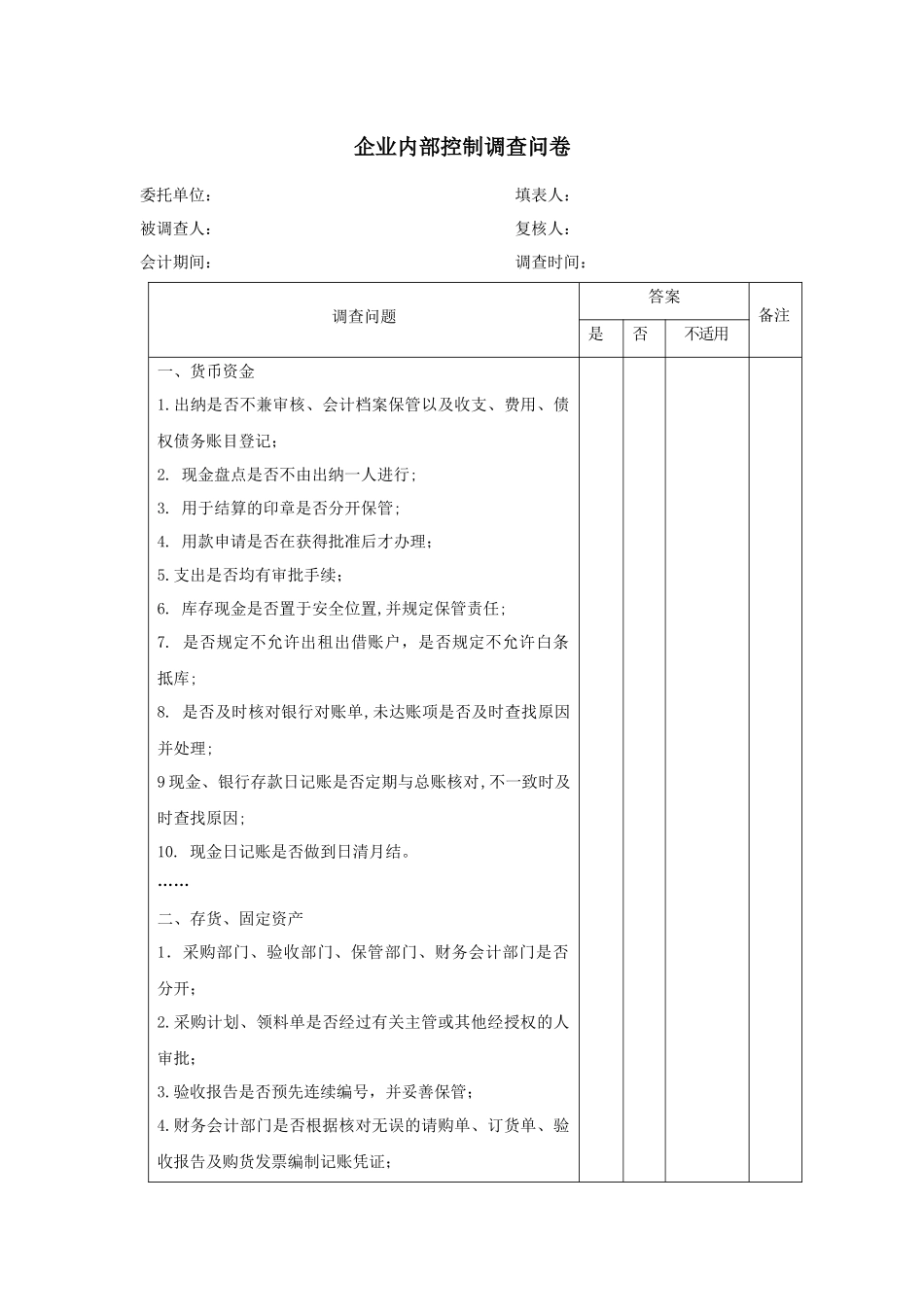 内部控制调查_第2页