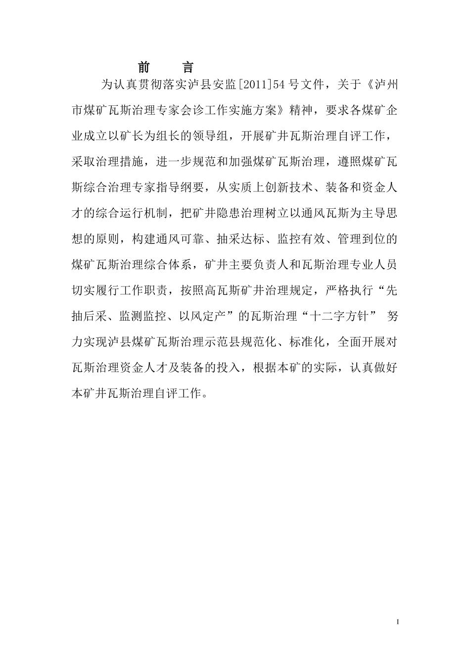 花园煤矿瓦斯治理专家会诊自评报告书_第2页