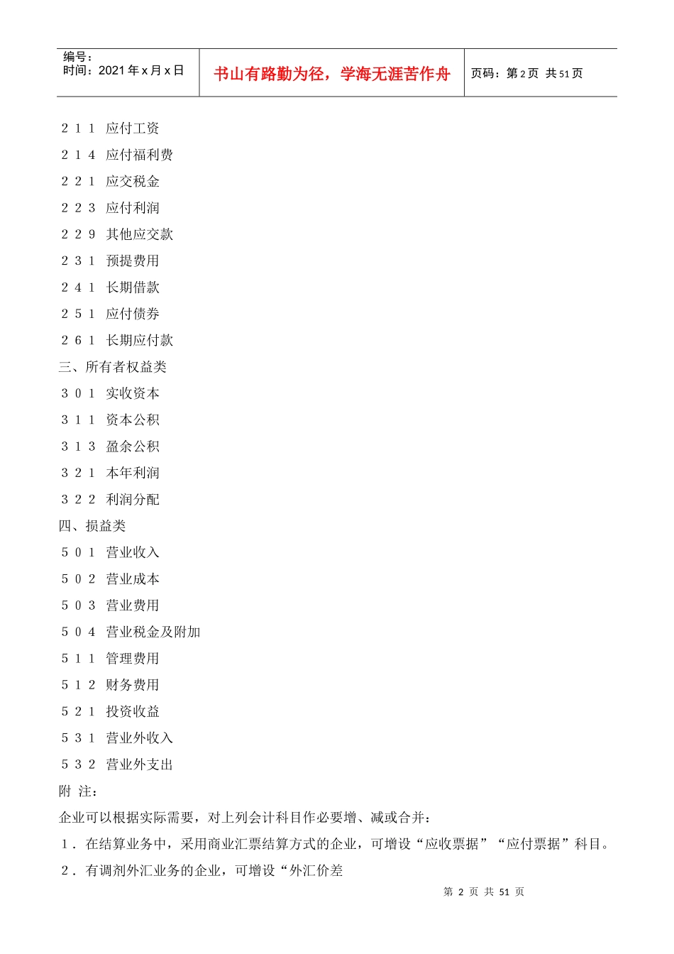 餐饮业会计科目_第2页