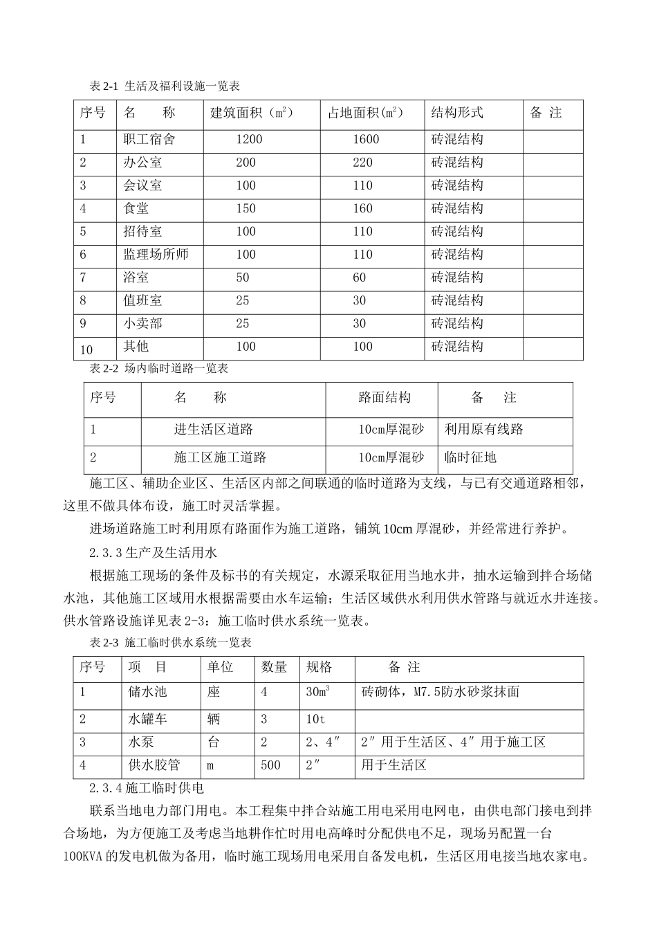 农田水利工程施工组织设计_第3页