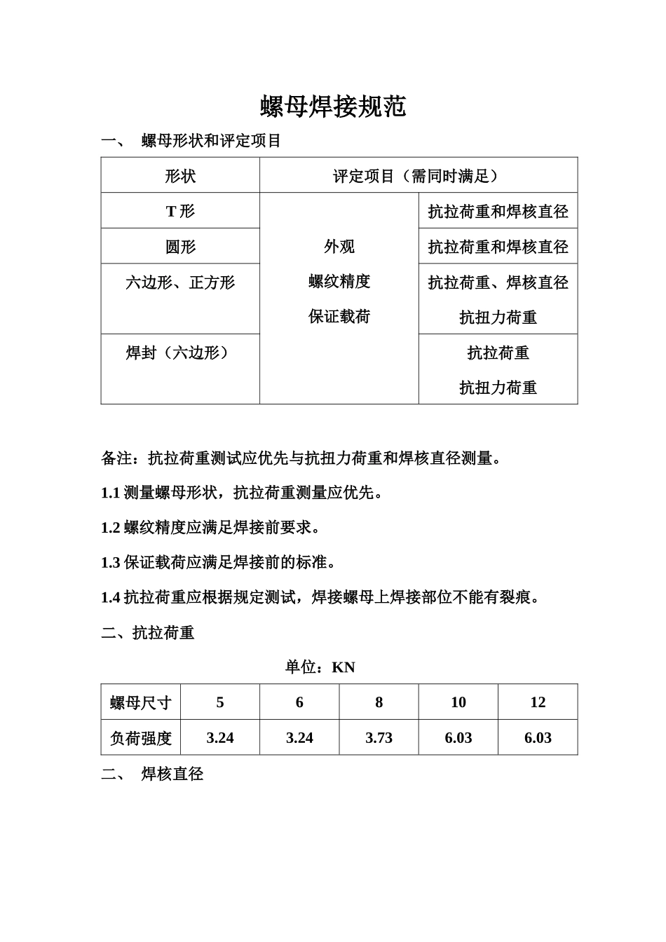 螺母、螺栓与螺柱焊接质量检验_第1页