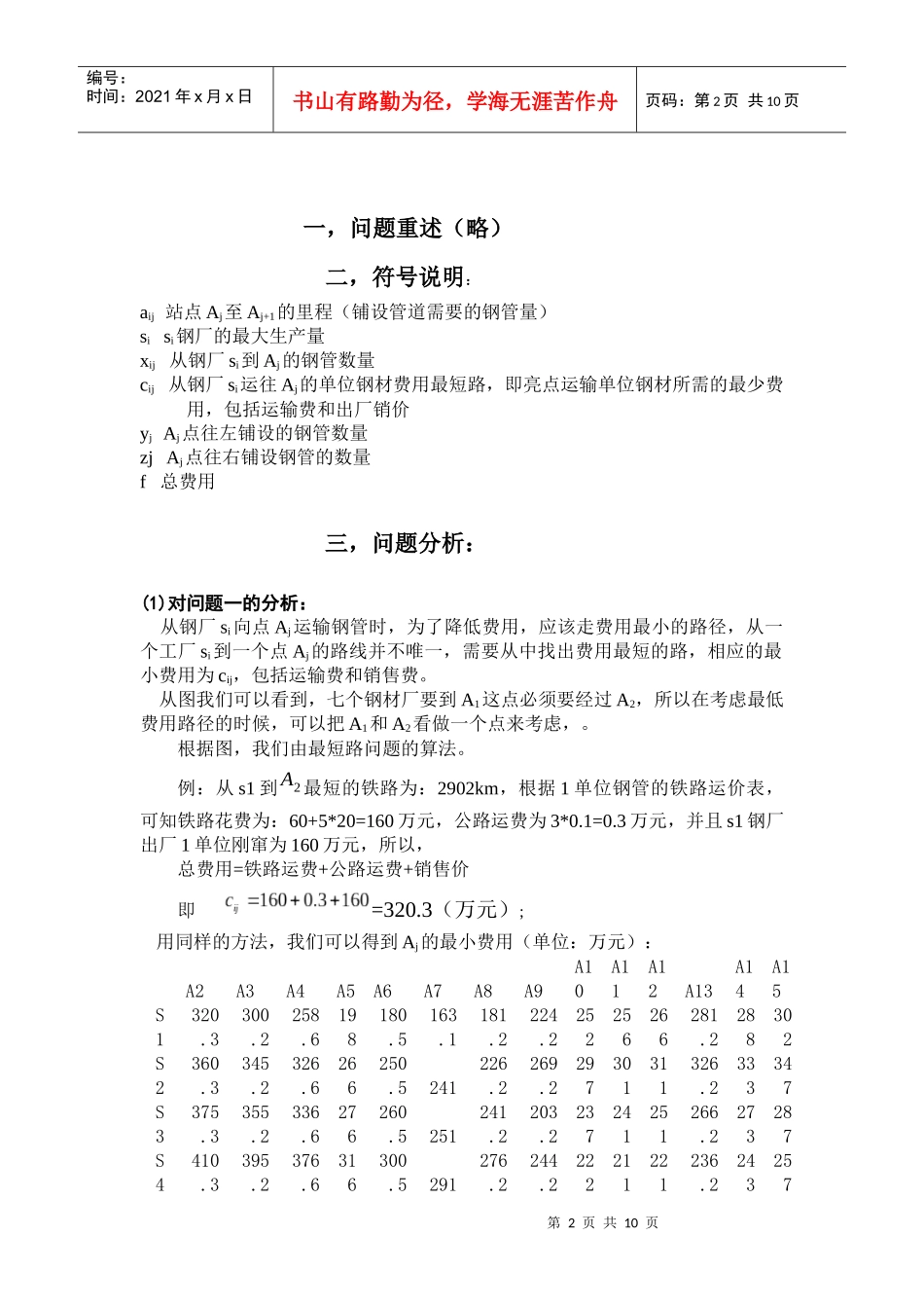 钢管订购和运输计划_第2页
