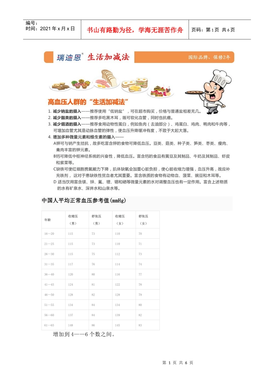 电子血压计相关知识_第1页