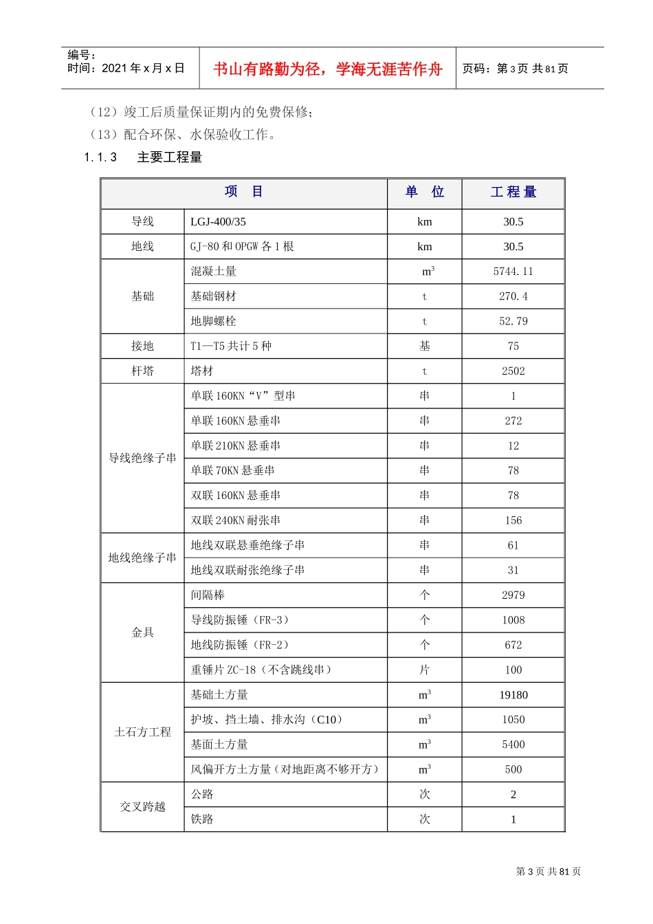 贵广交流改接500kV输电线路工程施工组织设计(DOC84页)_第3页