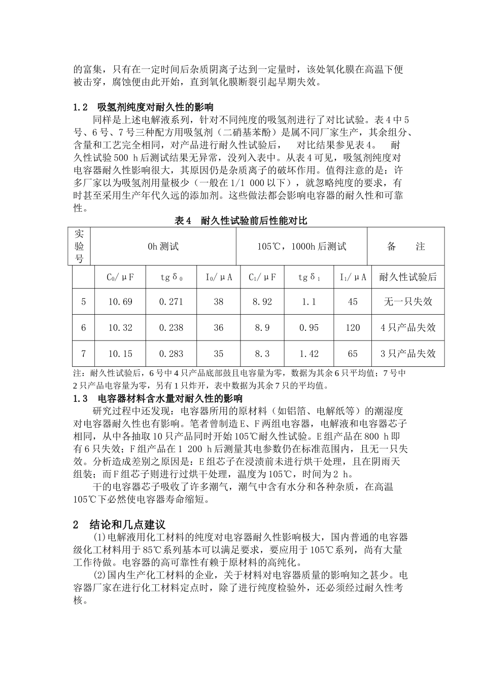 铝电解电容器原材料的纯度对铝电解电容器耐久性的影响_第3页