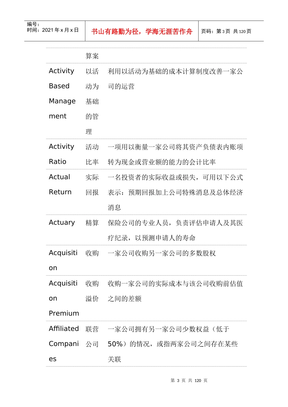 高盛金融词典_第3页