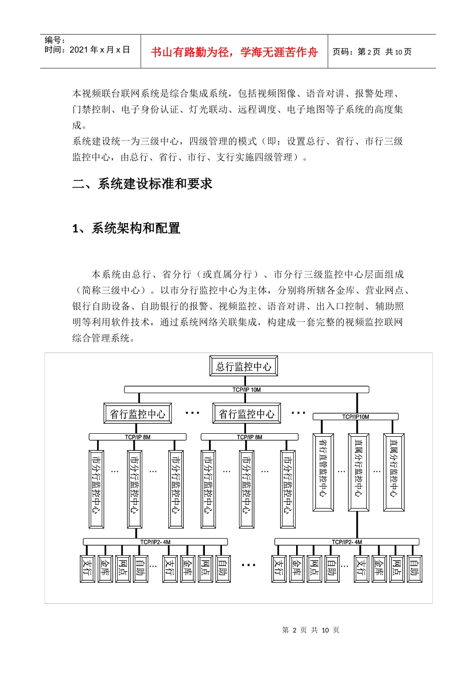 金融行业大型安防联网建设的体会_第2页