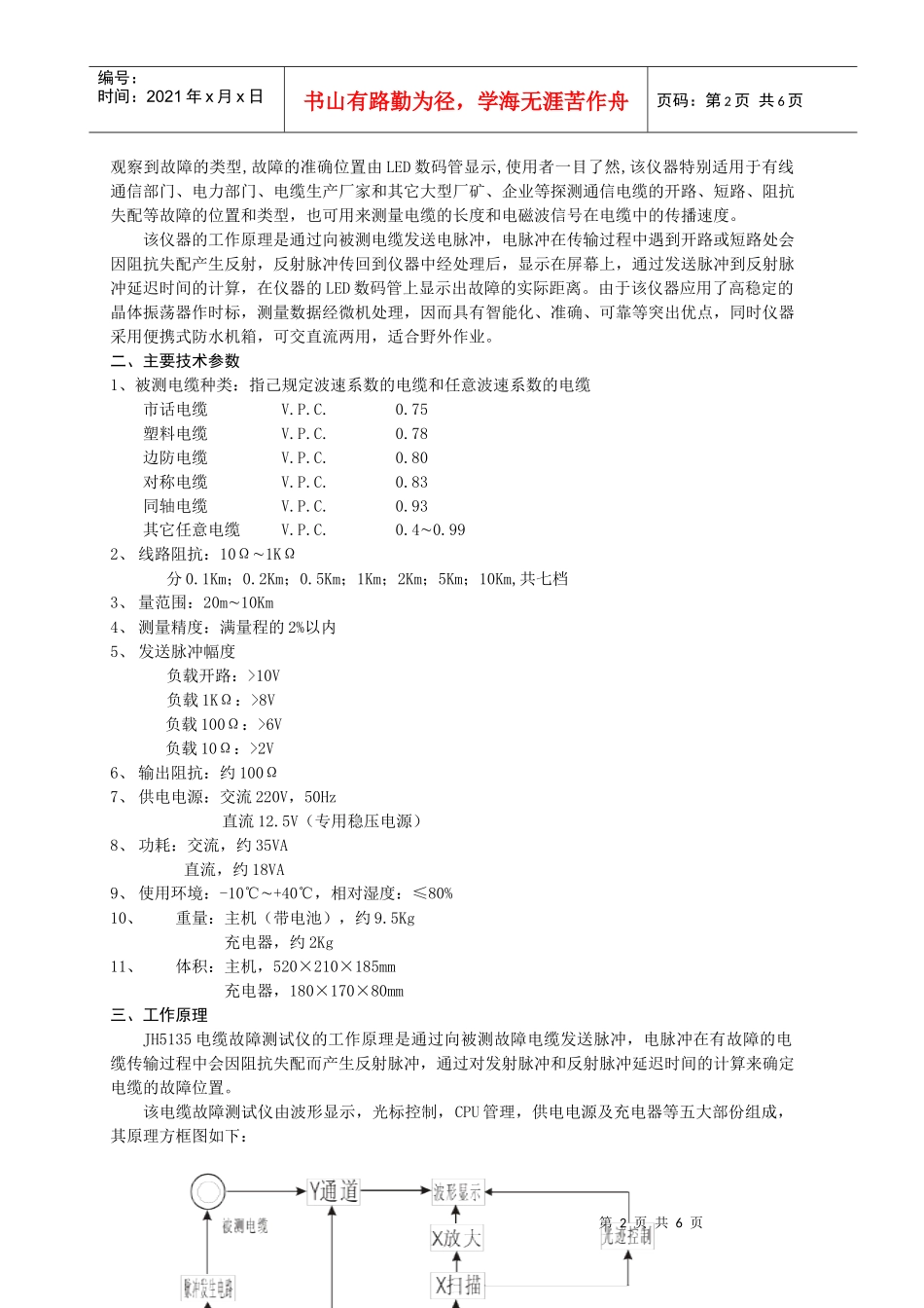 电缆故障测试仪_第2页