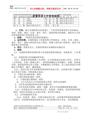 规程(药品连锁企业)