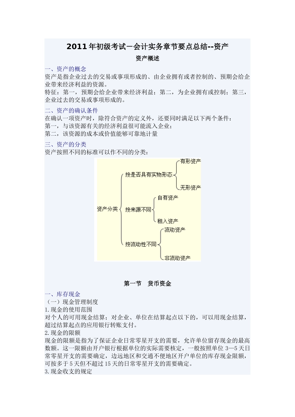 精品文档】XXXX年会计考试-章节重点_第1页