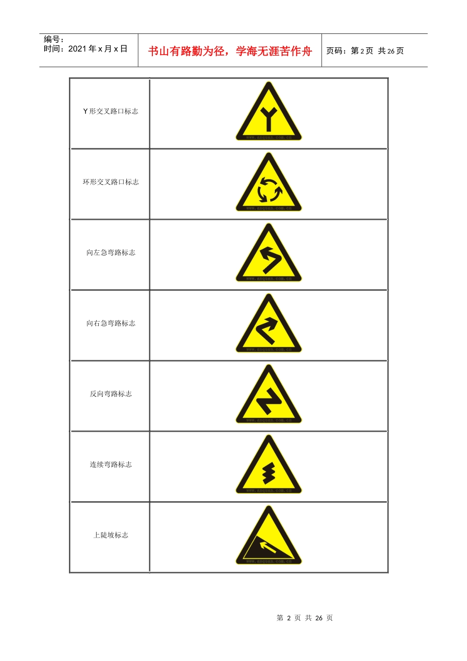 道路交通标志_第2页