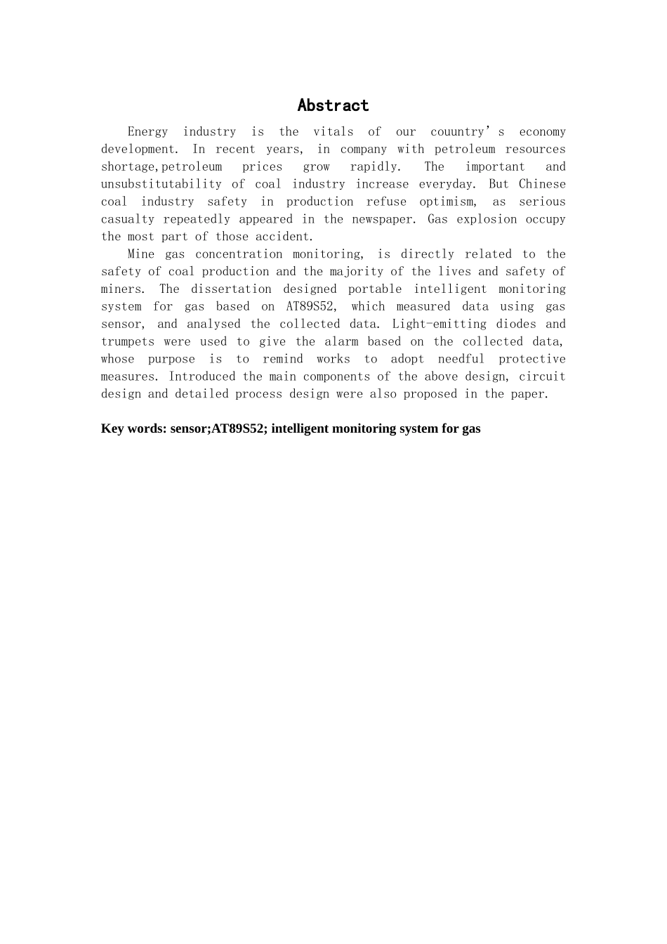 矿井安全监测系统研究——便携式瓦斯智能监测系统设计_第2页