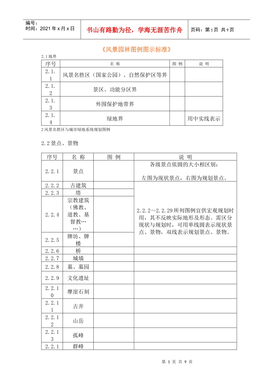 风景园林图例图示标准_第1页