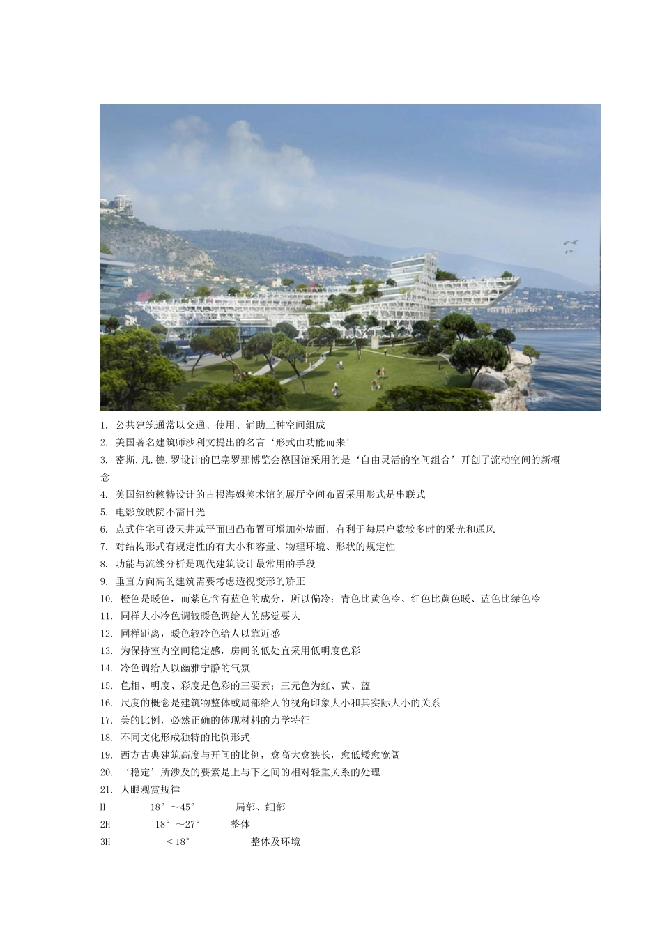 几百条建筑设计知识 你知道多少05165_第3页