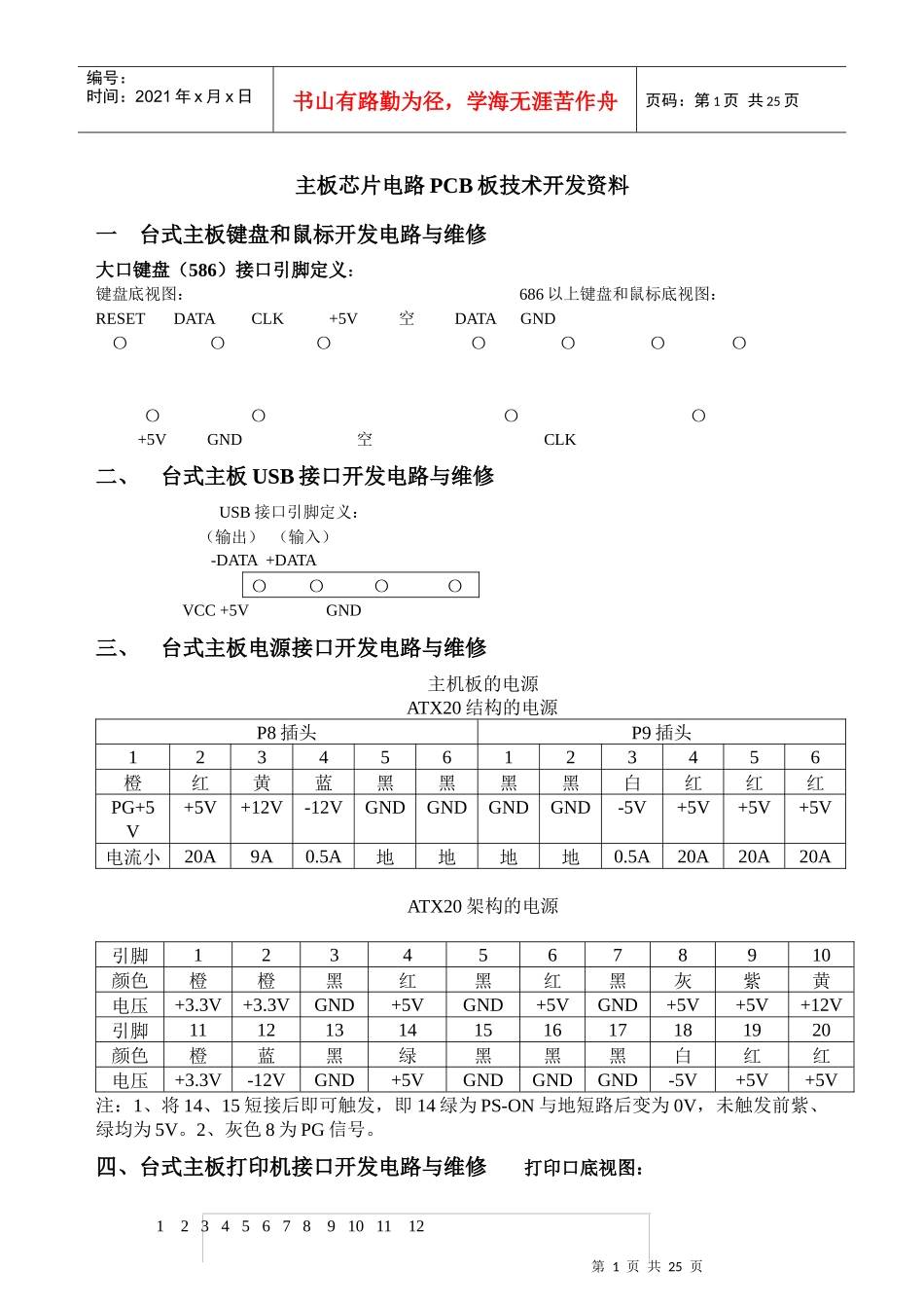 电脑工程师主板芯片级设计技术资料_第1页