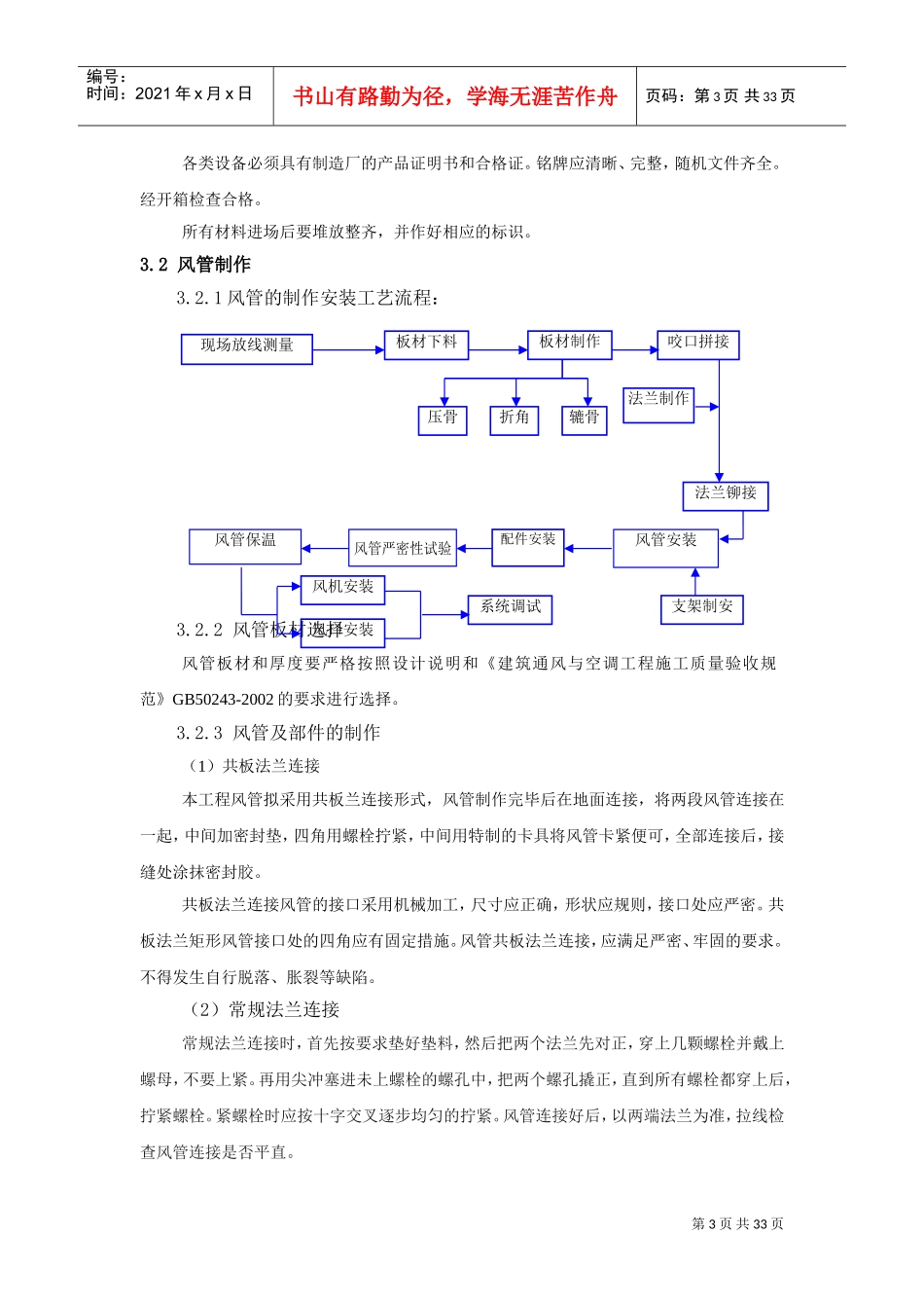通风空调专项施工方案(DOC33页)_第3页