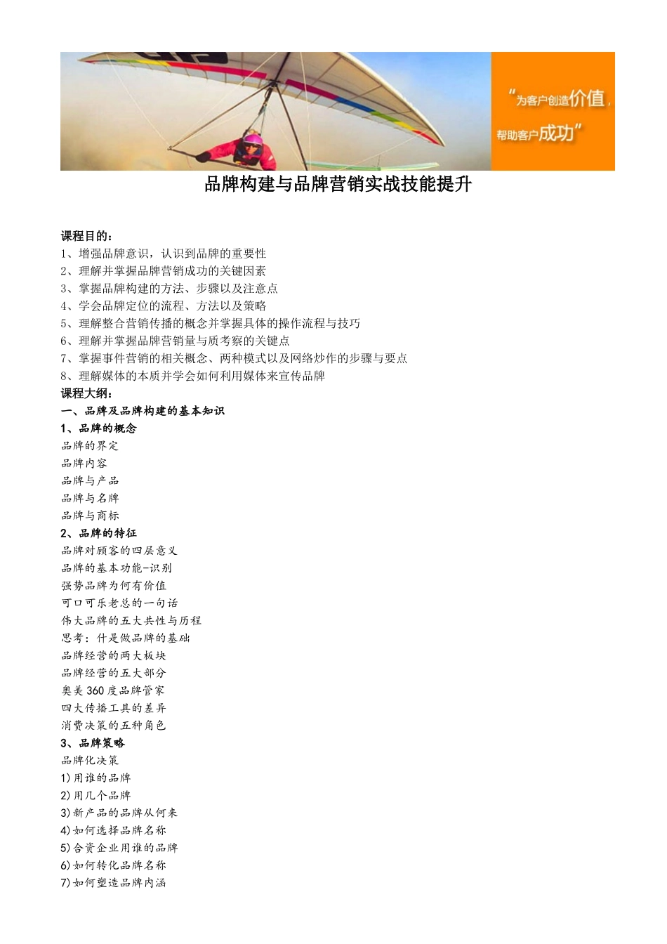 品牌构建与品牌营销实战技能提升_第1页
