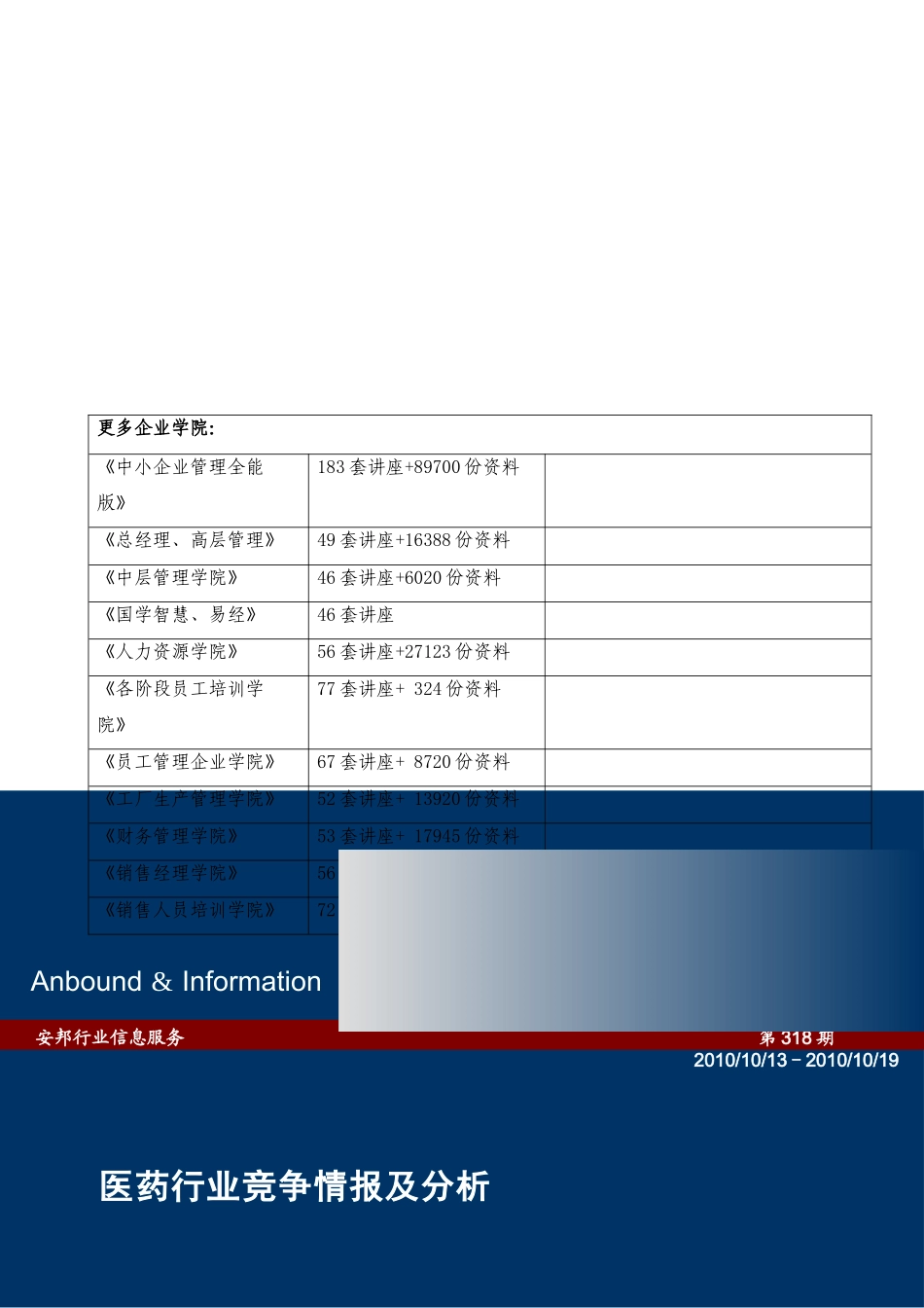 第318期医药竞争情报_第2页