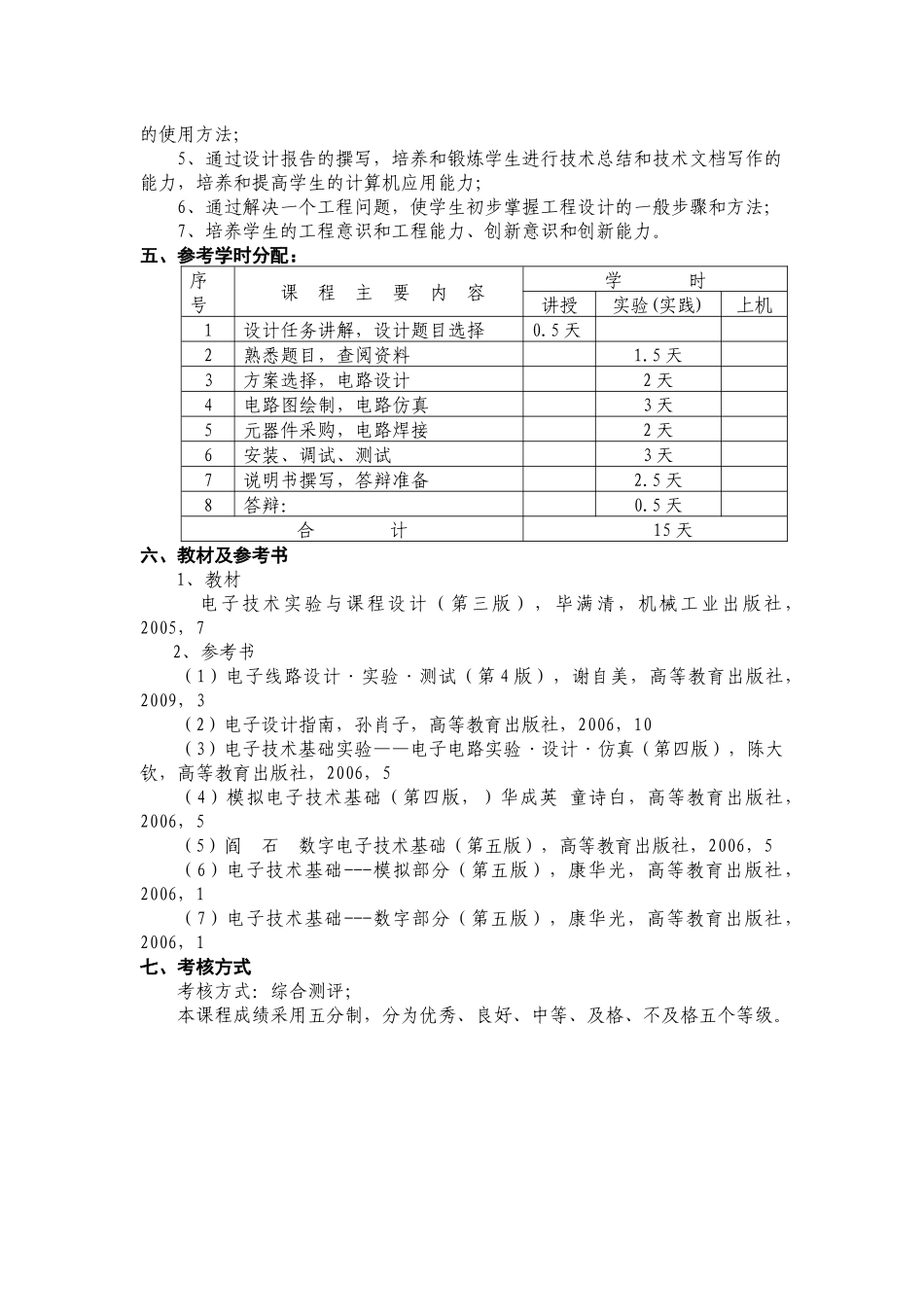 电子技术综合训练指导书(XXXX年秋)_第3页