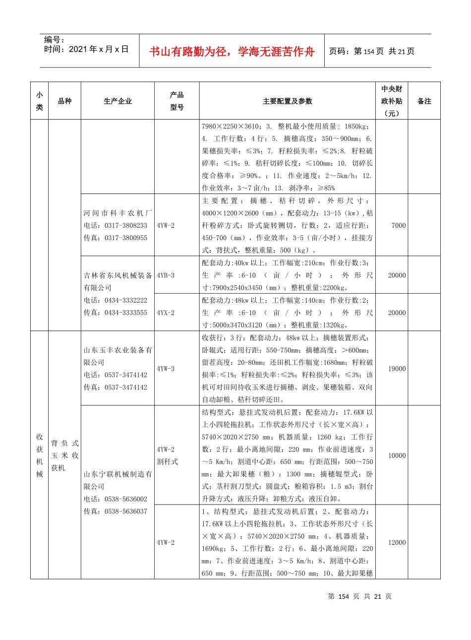 非通用类-收获机械-品种_第2页
