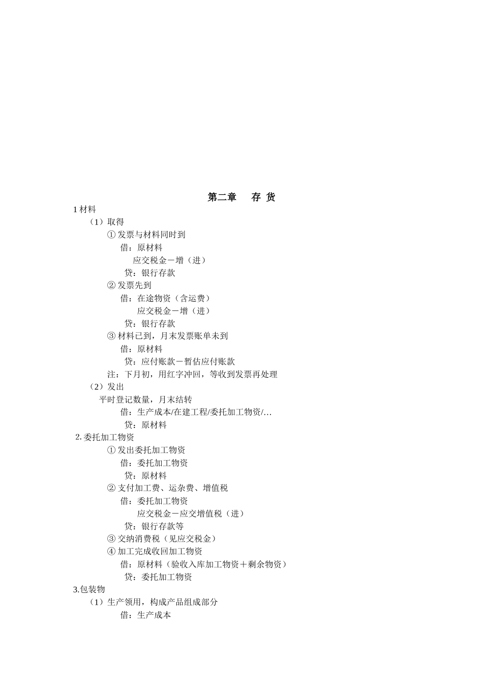 会计分录总汇_第3页