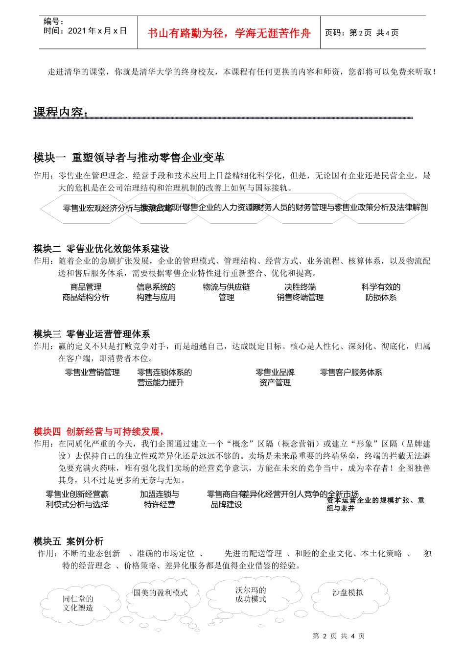 零售业总裁高级研修班_第2页