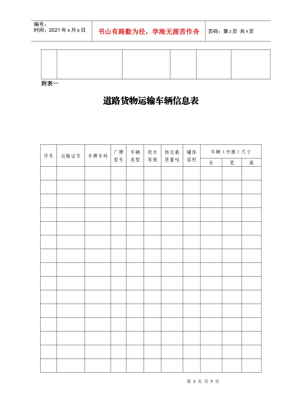 道路货物运输经营业户审验表-江苏省道路危险货物运输经营许_第3页