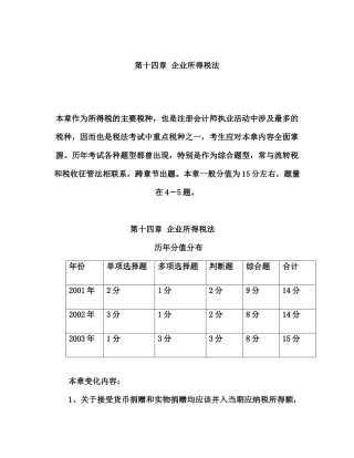 企业所得税法专题讲义