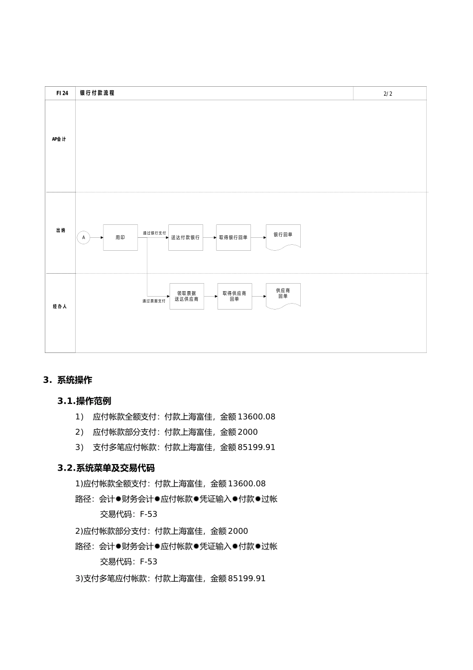 某公司SAP实施专案之银行付款流程_第2页