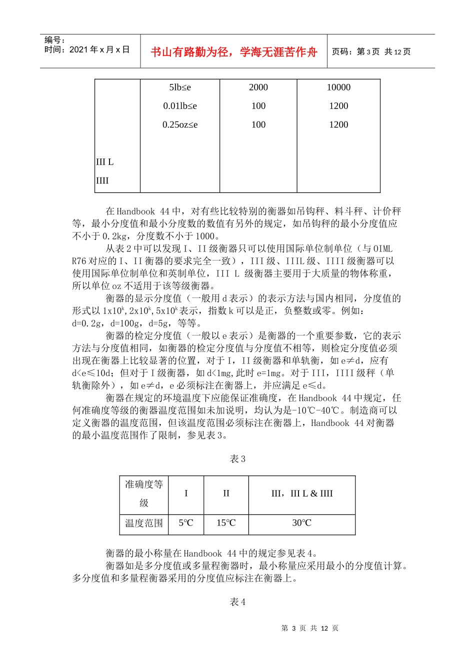 非自动数字电子衡器-NTEP计量产品评定程序_第3页
