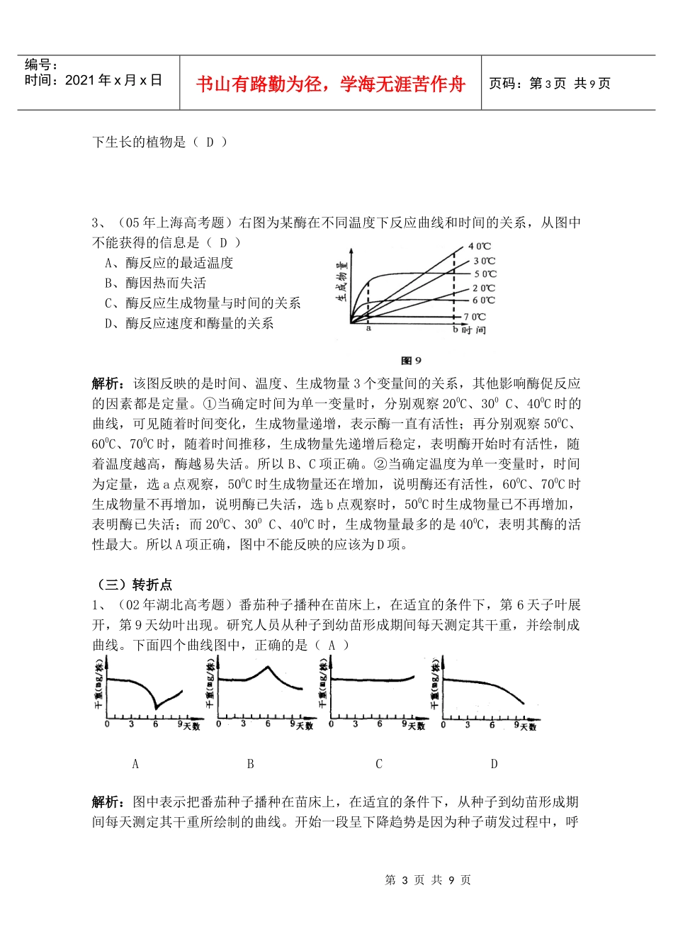 生物曲线图专题_第3页