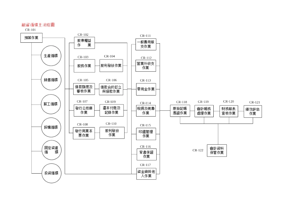 某外资上市公司的内控循环方案_第1页