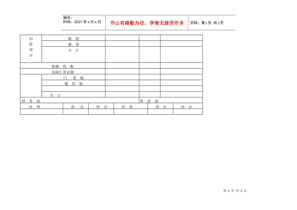 饭店营业日报(1)_第2页