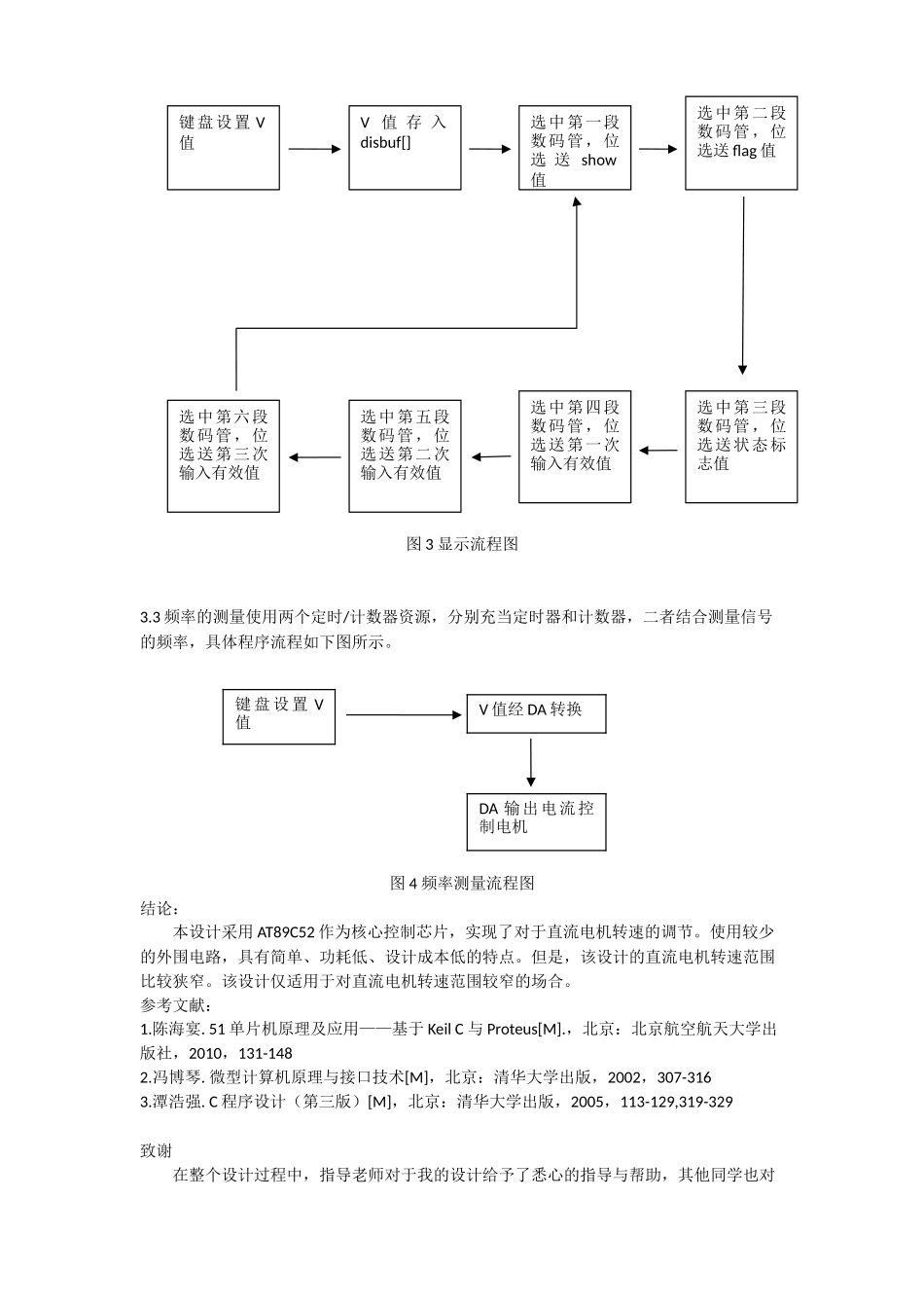 基于AT89C52单片机的直流电机调速系统的设计_第3页