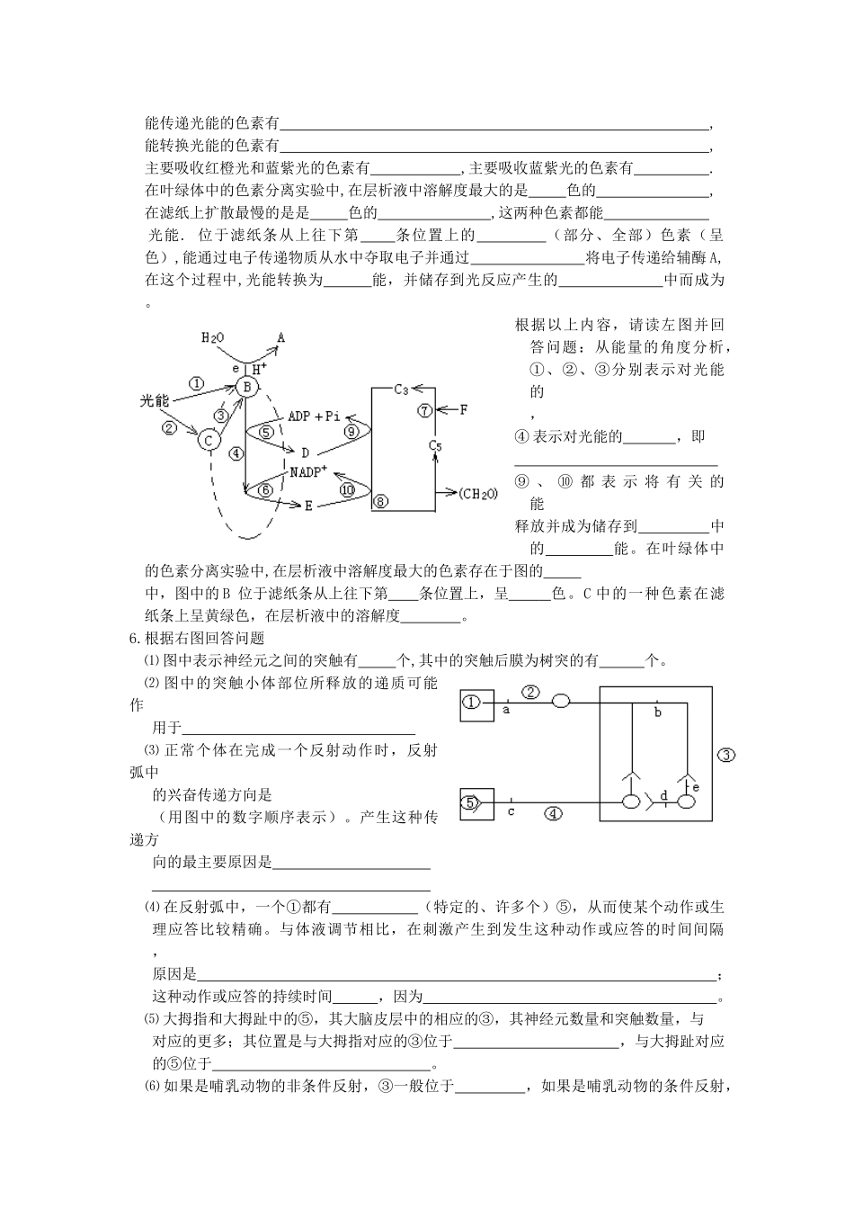 江苏通州市三余中学模考高频错题及其中的知识点一_第2页