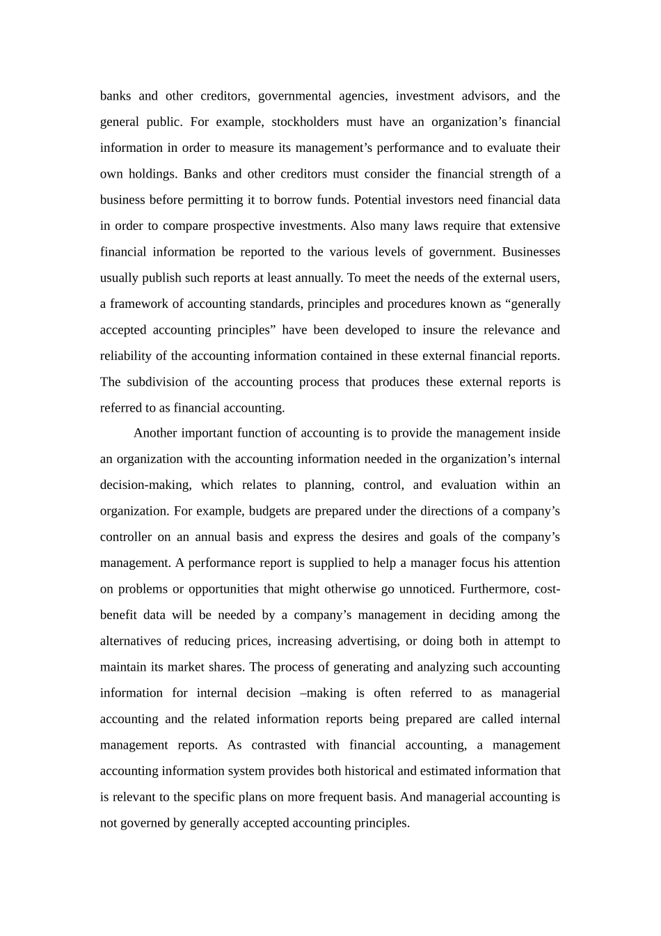 会计环境对会计确认与计量的影响 外文文献译文及原文_第3页